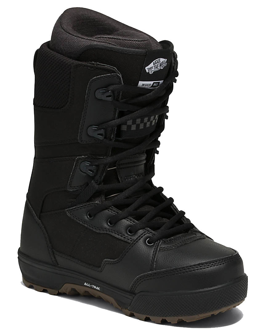 Invado Pro Snowboard Boots - Black/Gum 2026