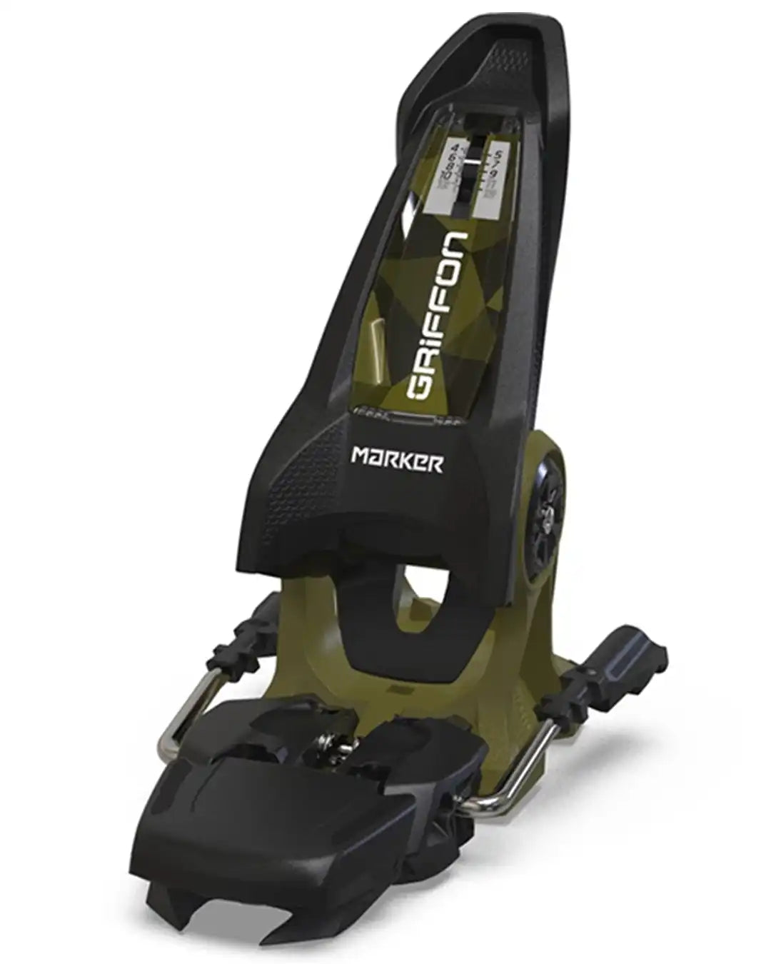 Fixation De Ski Griffon 13 - Olive Green 2026