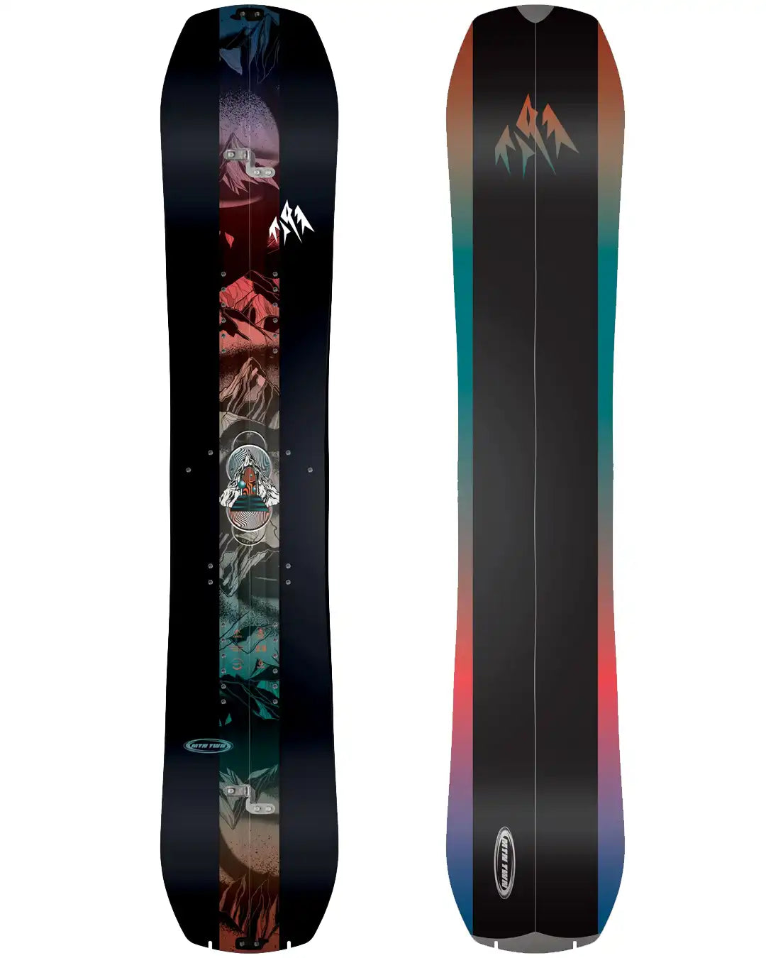 Splitboard Mountain Twin - Black