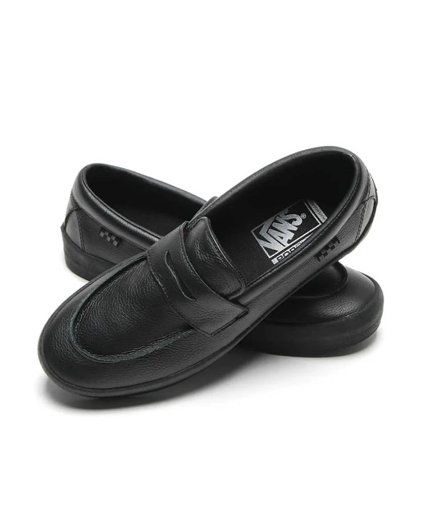 Skate Loafer Shoes - Black/Black
