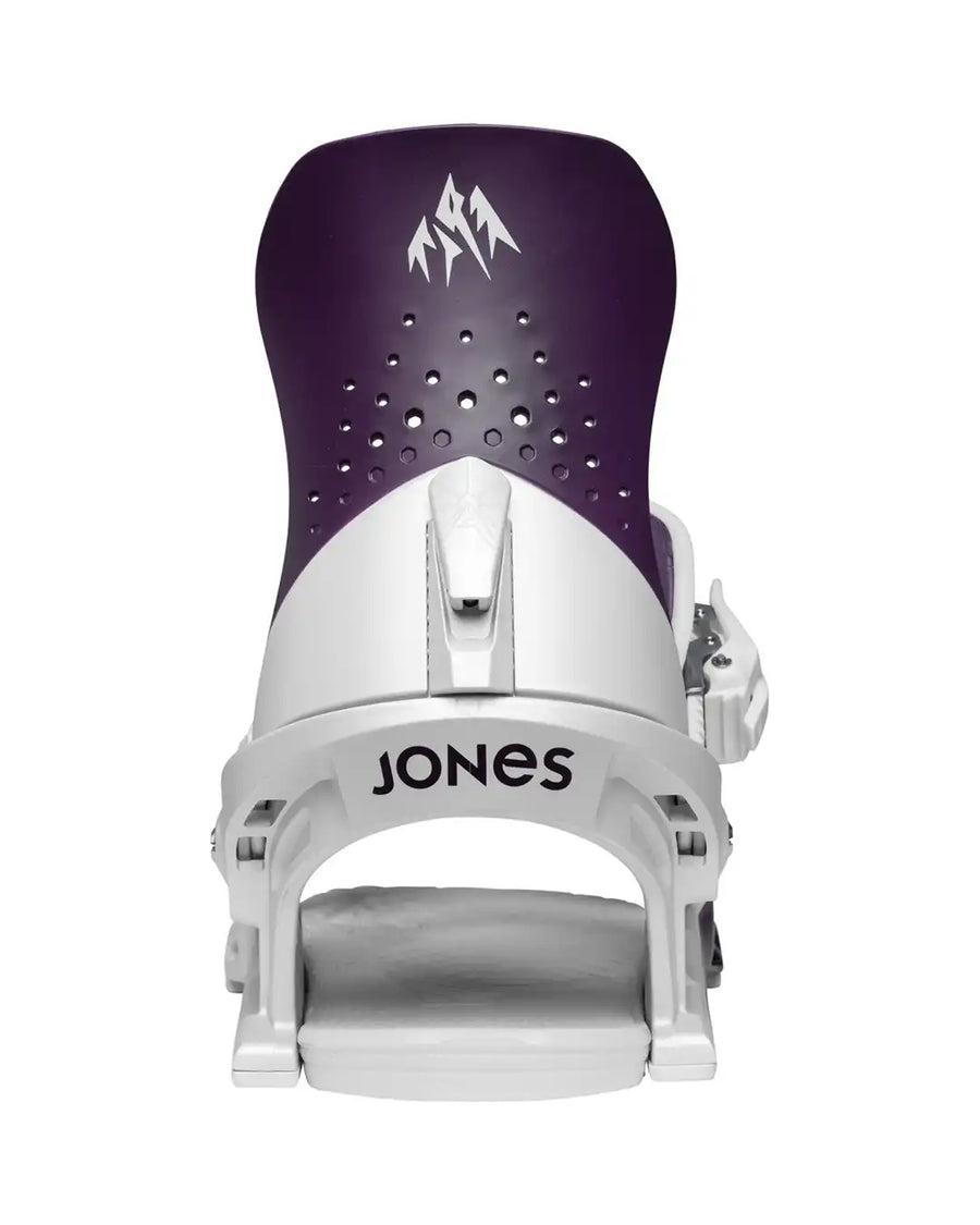 Aurora Womens Snowboard Bindings - Deep Purple/White 2026