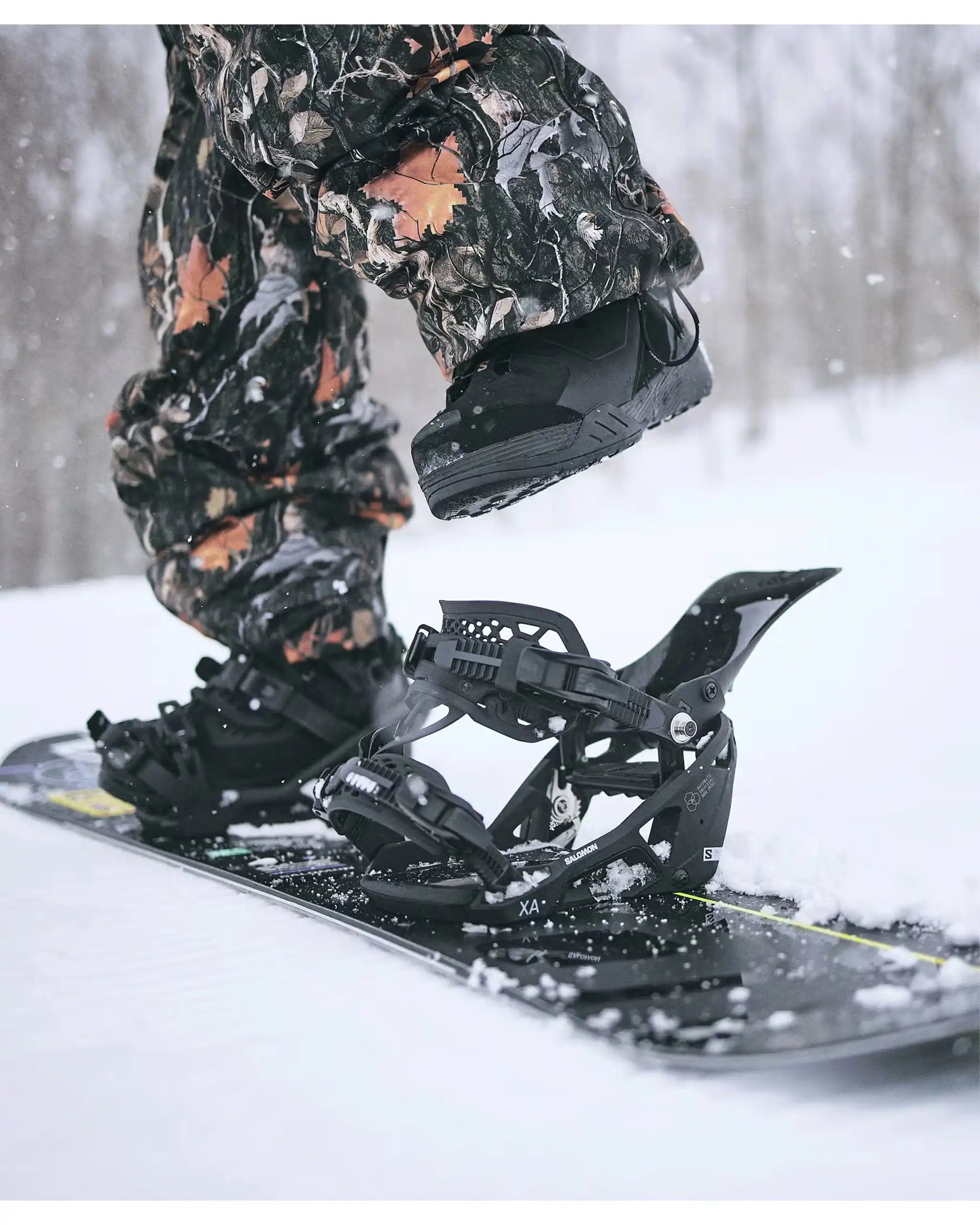 SALOMON Xa Supermatic Snowboard Bindings - Rainy Day 2027 – view 4