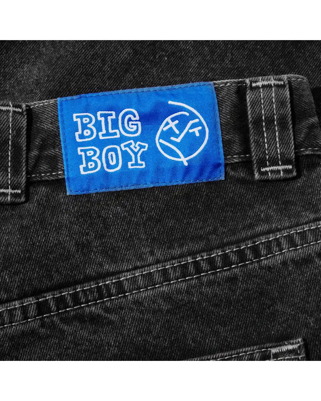 Big Boy Denim Jeans - Silver Black