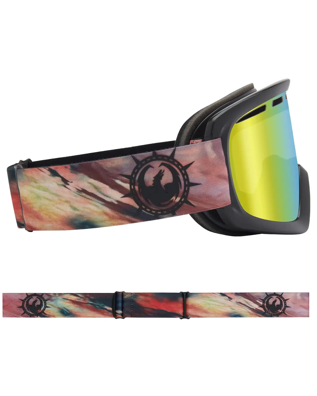 Goggles D1 Otg 2 - Burnout/Gold par DRAGON – vue 4