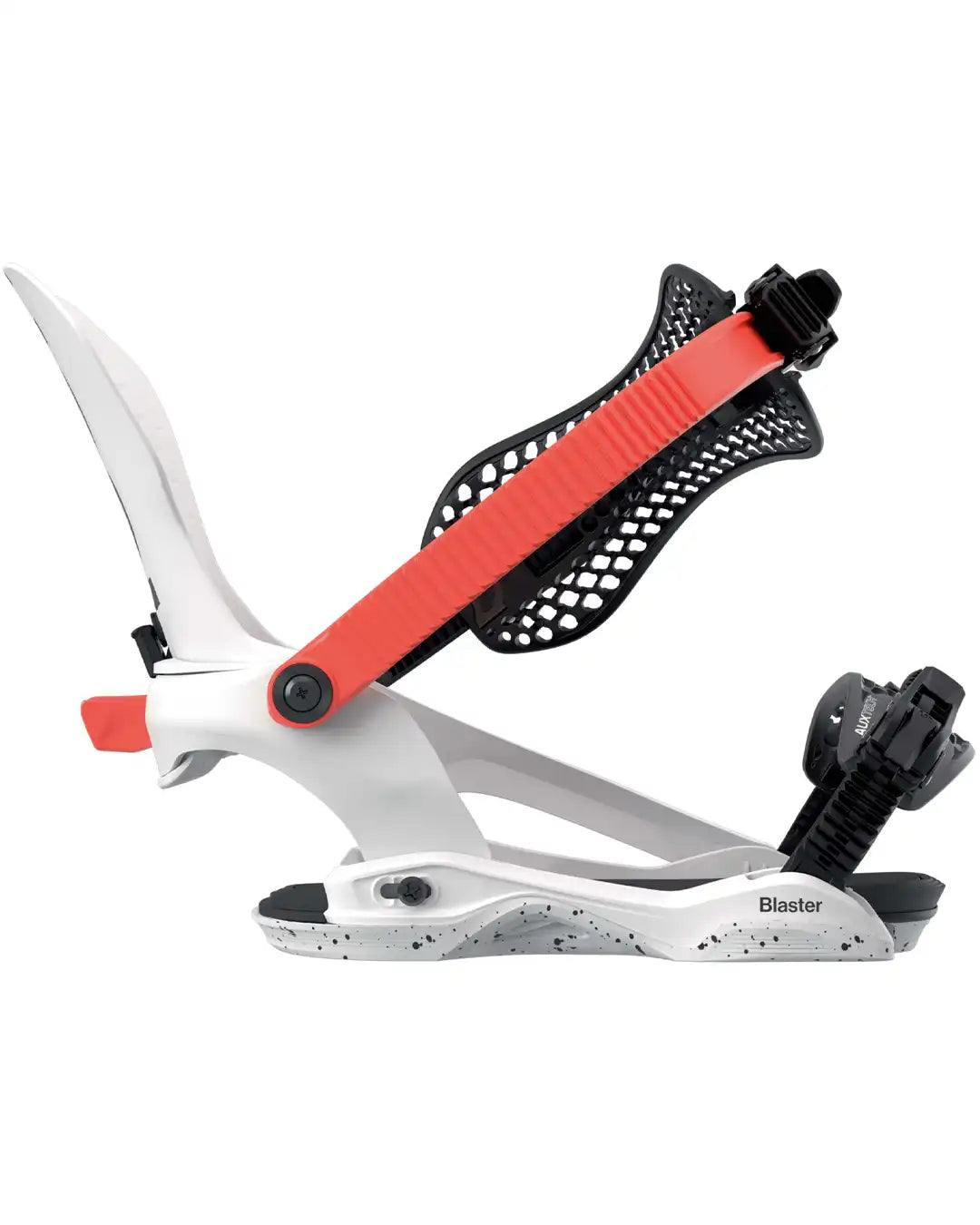 Fixation De Snowboard Blaster Fase Asymwrap - White 2026