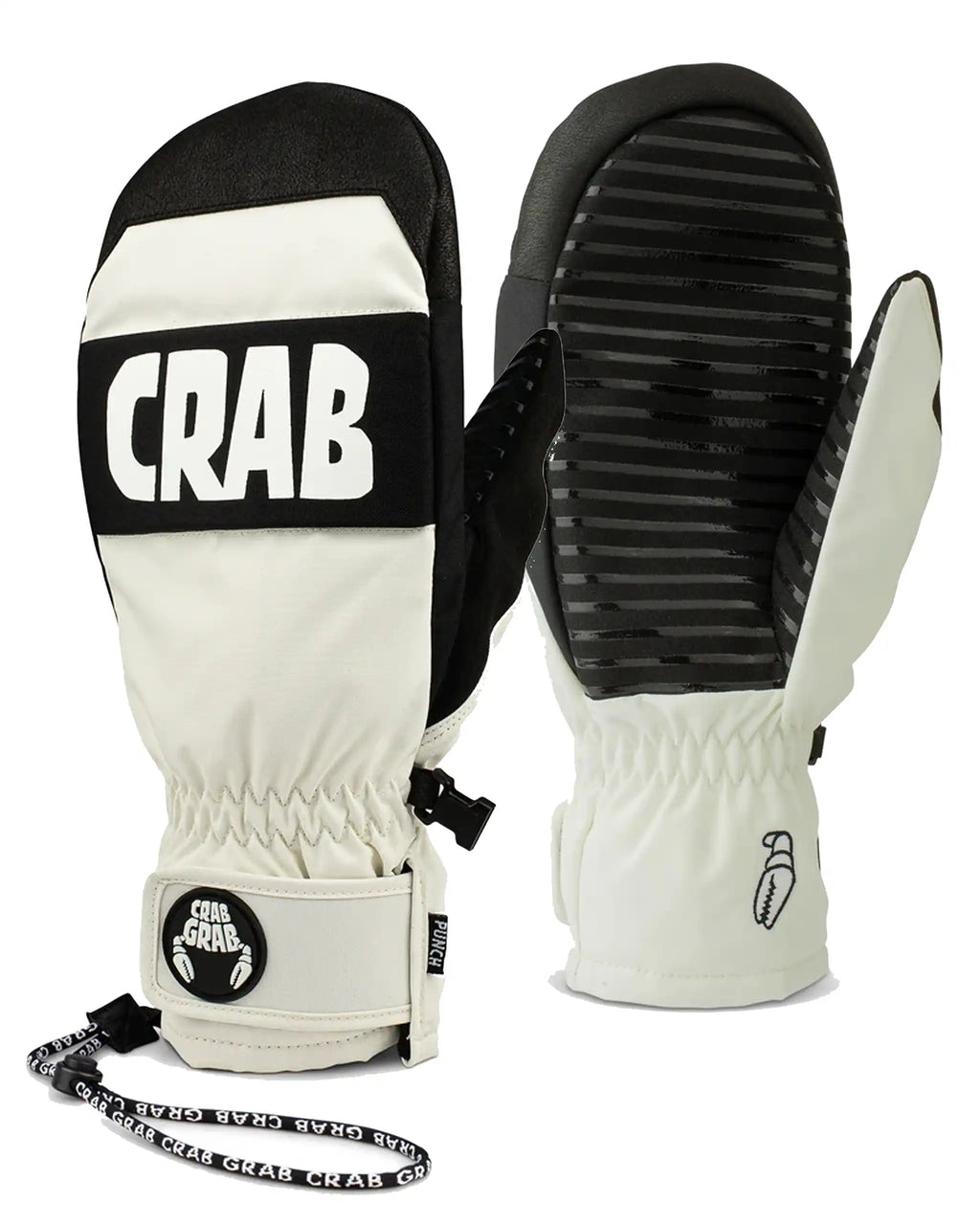 CRAB GRAB Punch Mitt - Off White Gloves and Mitts
