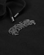 Puncture Metal Hoodie - Washed Black
