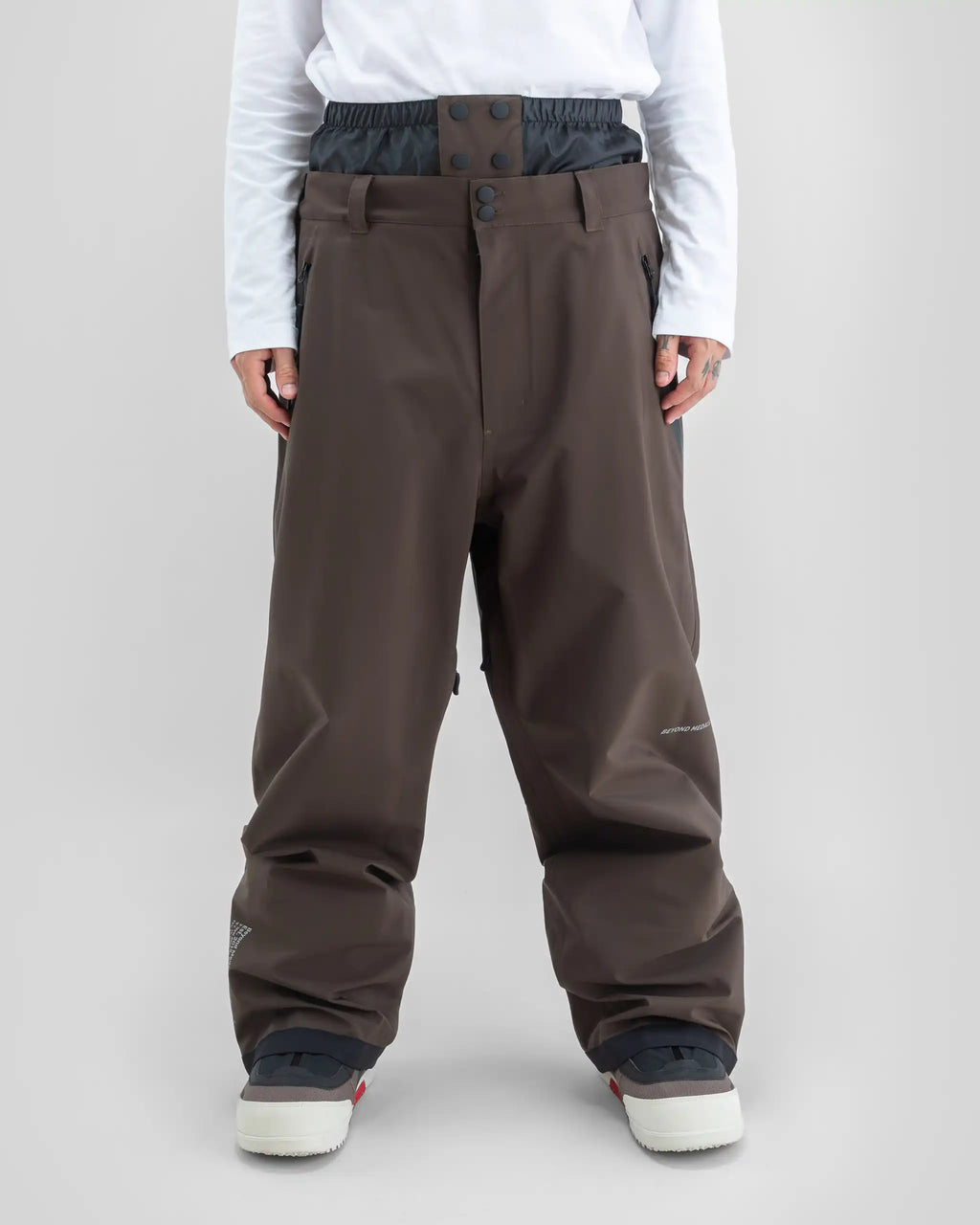 BEYOND MEDALS Omni Snow Pants - Brown – view 4