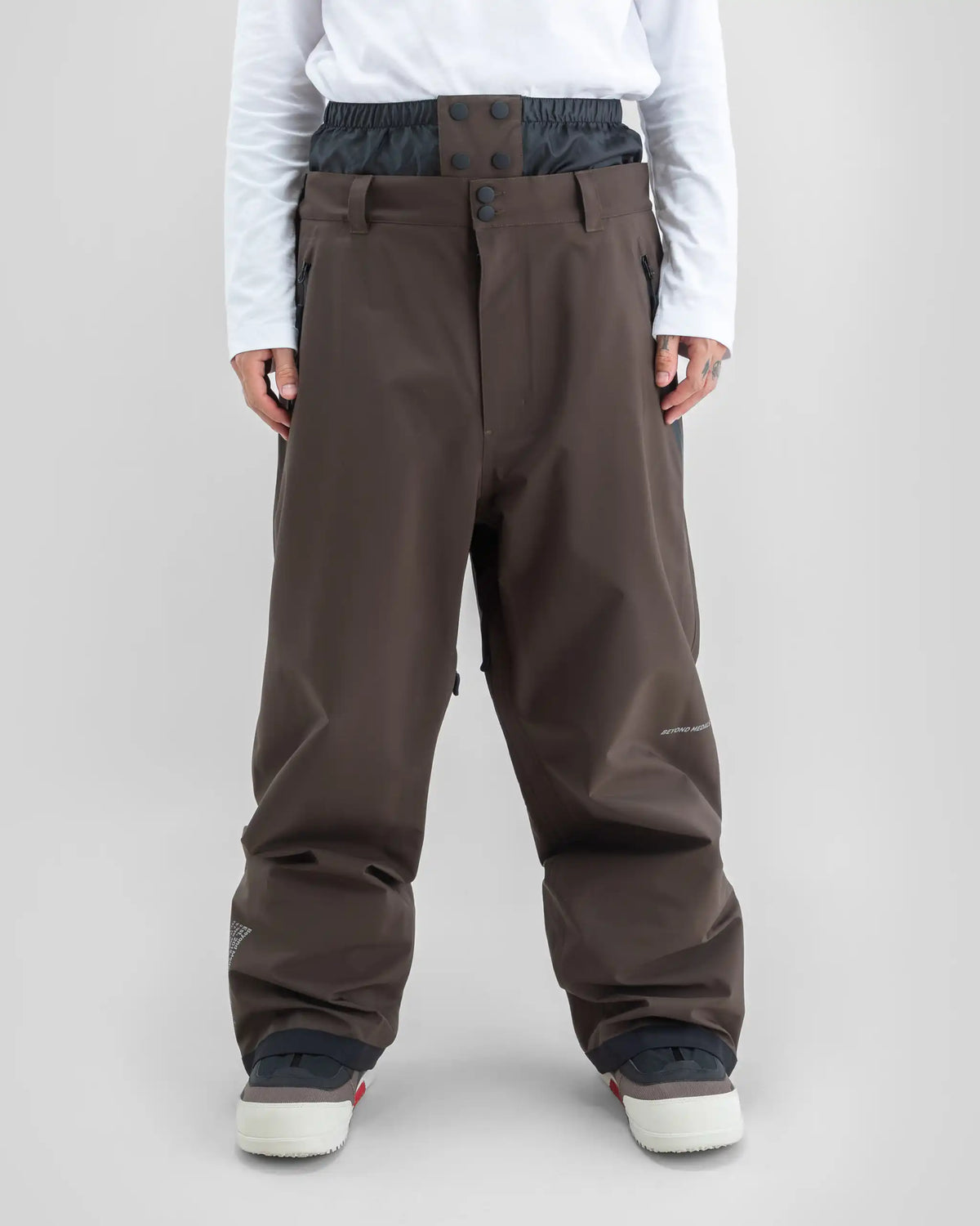 BEYOND MEDALS Omni Snow Pants - Brown – view 4