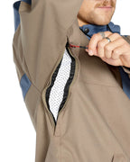 Manteau neige Longo 20K Pullover - Chestnut Brown