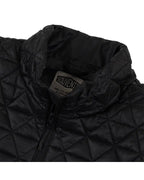 Convertible Micro Puffer Winter Jacket - Black