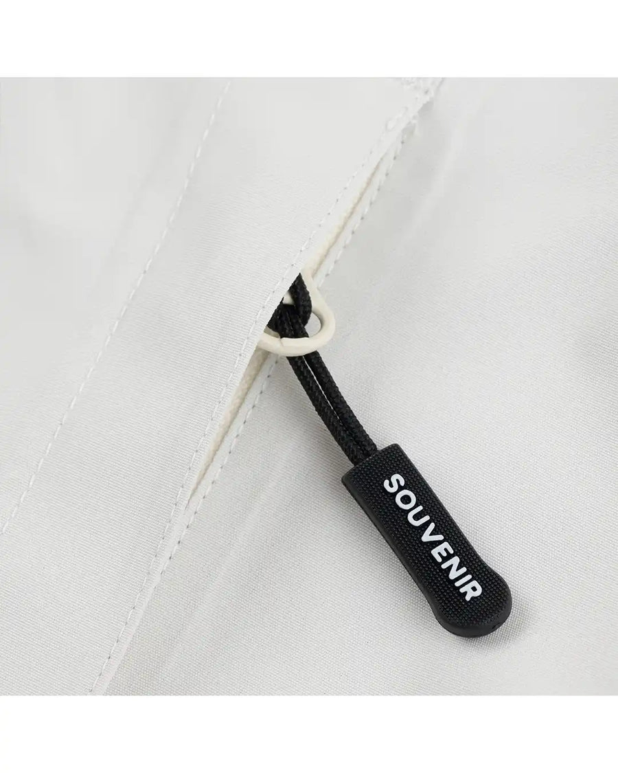 2.5 Ply Recession Winter Jacket - Marshmallow/Black