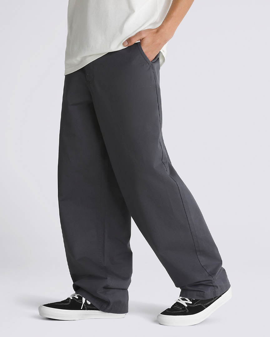 Authentic Chino Baggy Pants - Asphalt