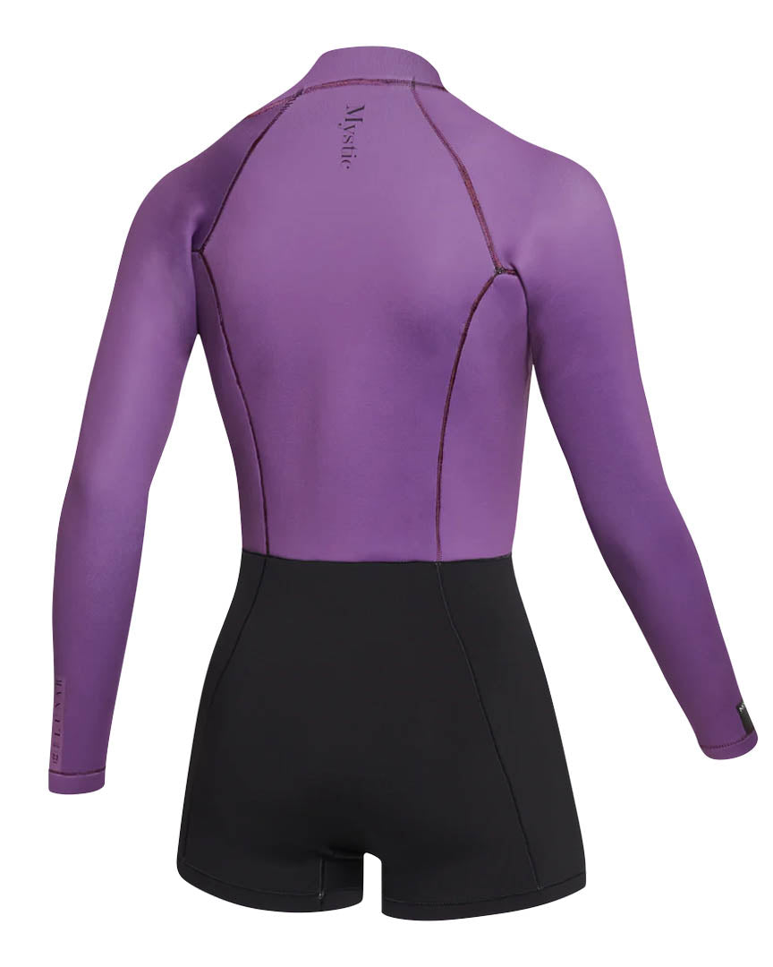 Wetsuit Lunar Longarm 2/2Mm Short - Sunset Purple