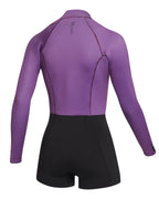 Wetsuit Lunar Longarm 2/2Mm Short - Sunset Purple