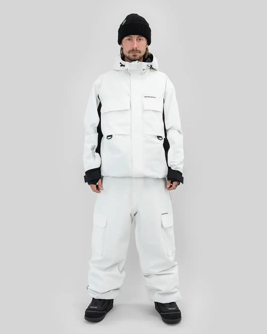 Cargo 2L Snow Pants - White