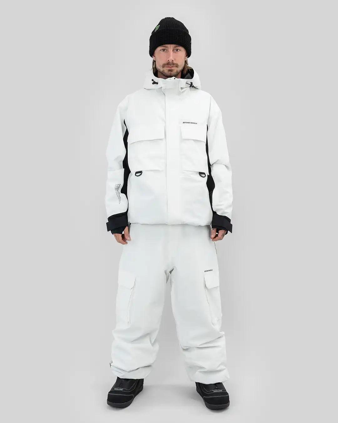 Cargo 2L Snow Pants - White