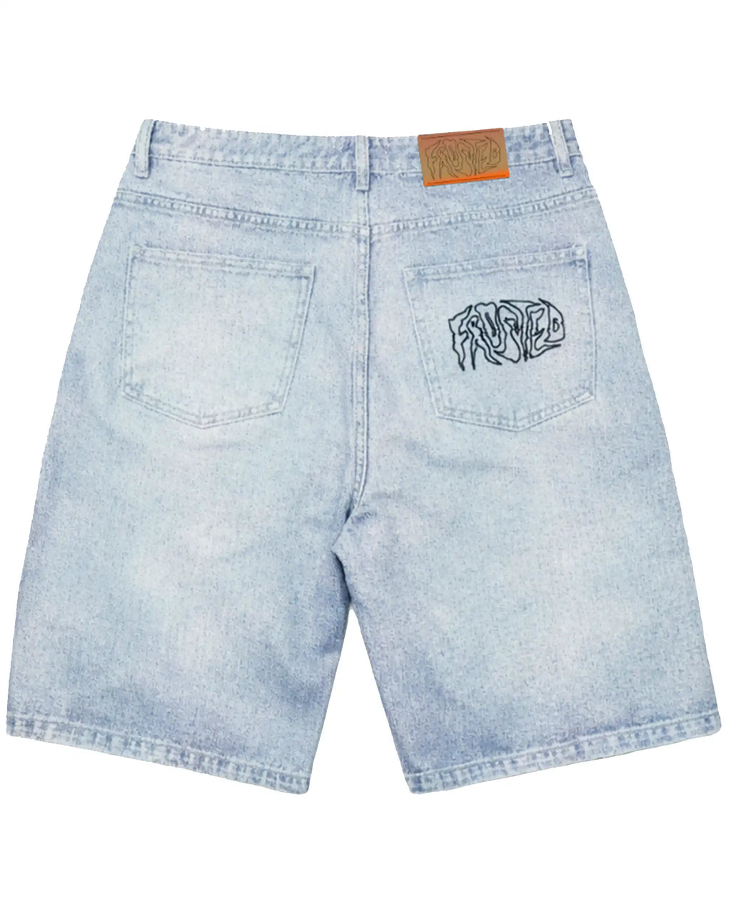 Wavy Baggy Shorts - Sunfaded Blue