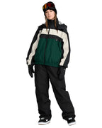 Manteau Neige Dlm - Black/Green