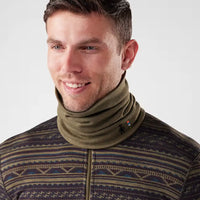 Thermal Merino Reversible Neck Gaiter - Winter Moss Heather