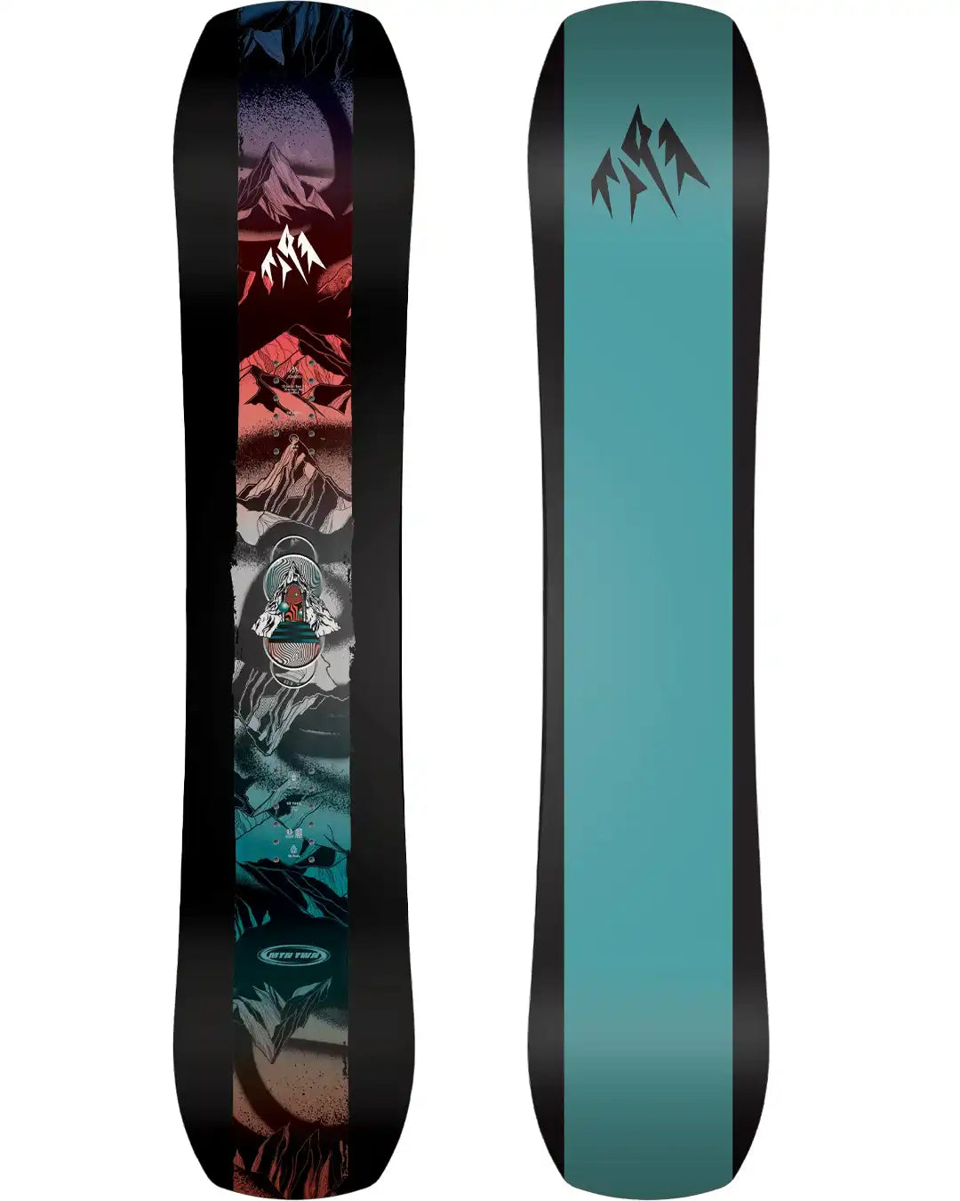 Snowboard Mountain Twin Junior - Black