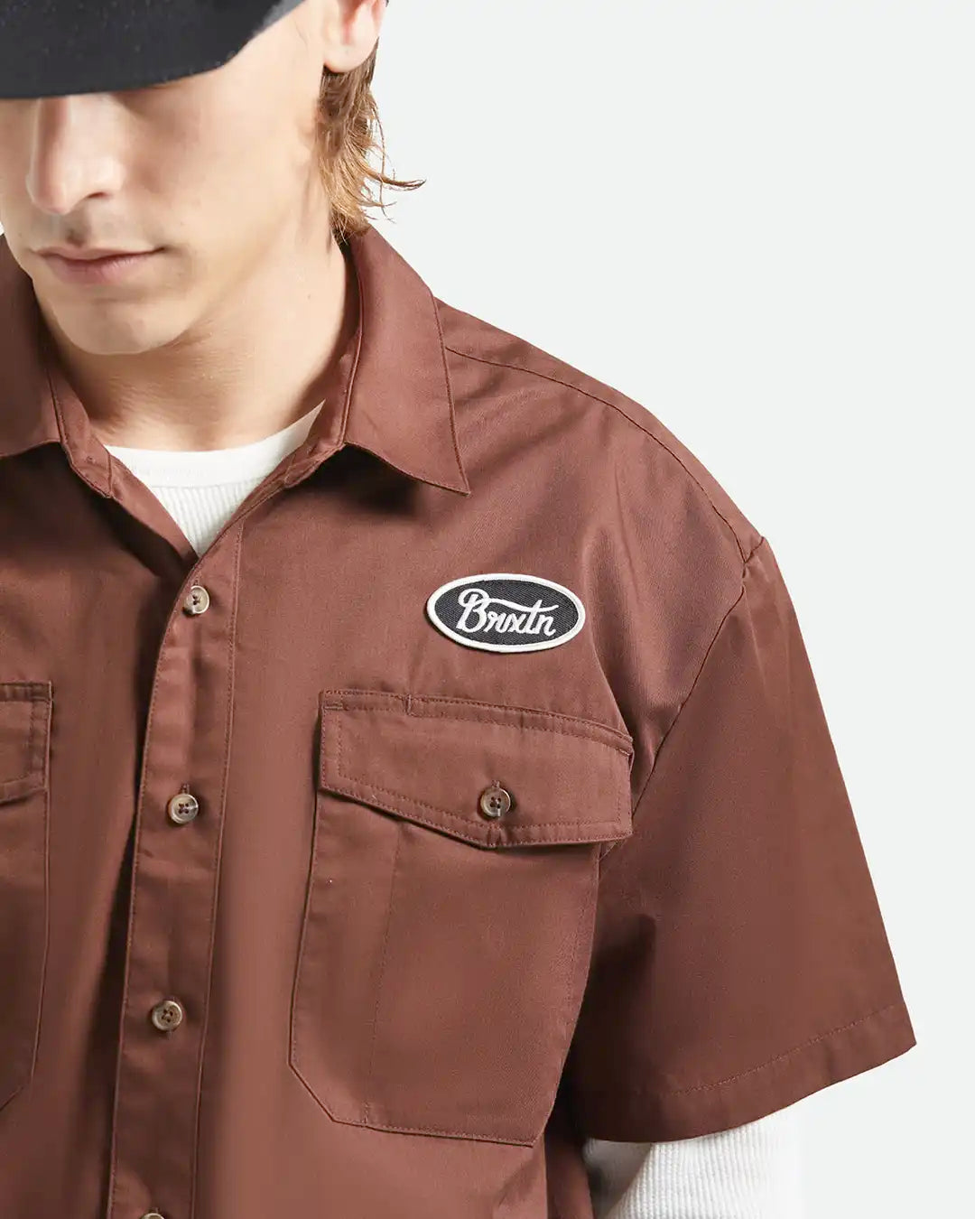 Chemise Builders Olson Woven - Chocolate
