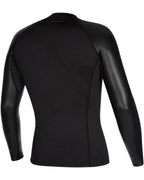Wetsuit L/S Neoprene Vest Fzip - Black