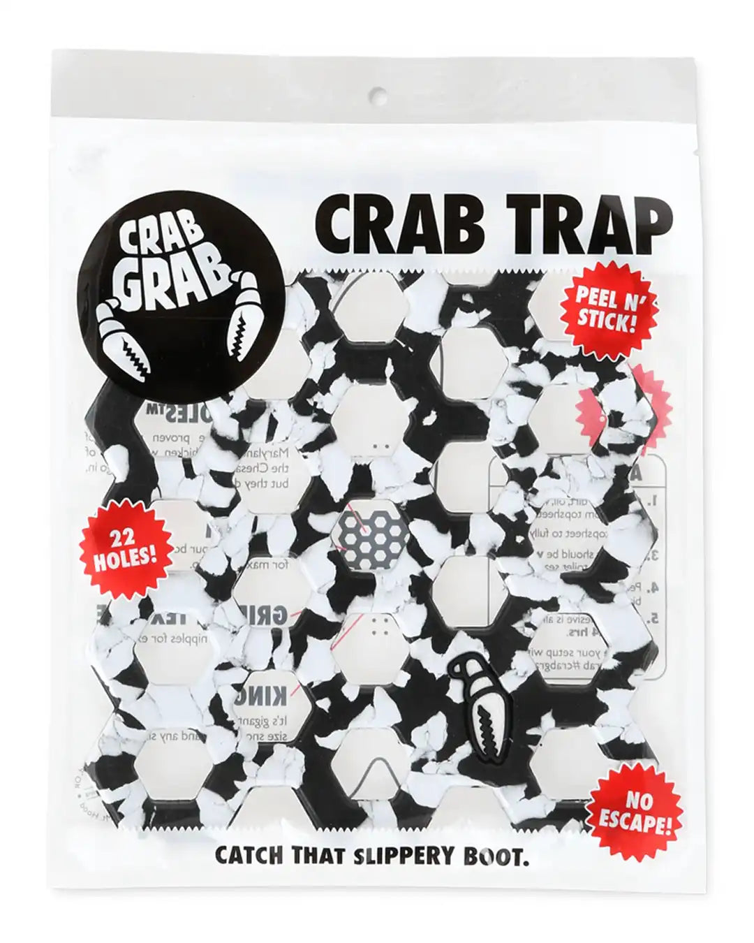Crab Trap Snow Traction Pad - Black