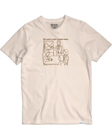 Corporate Bandwagon T-Shirt - Natural