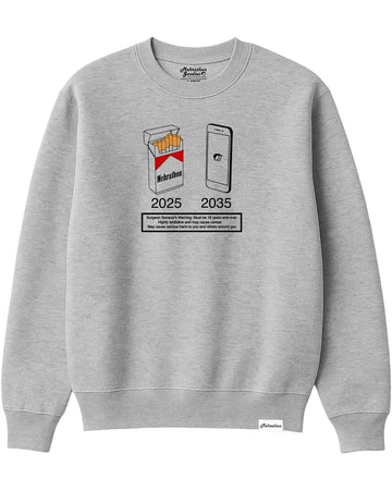 Hindsight Sweatshirt - Heather Grey