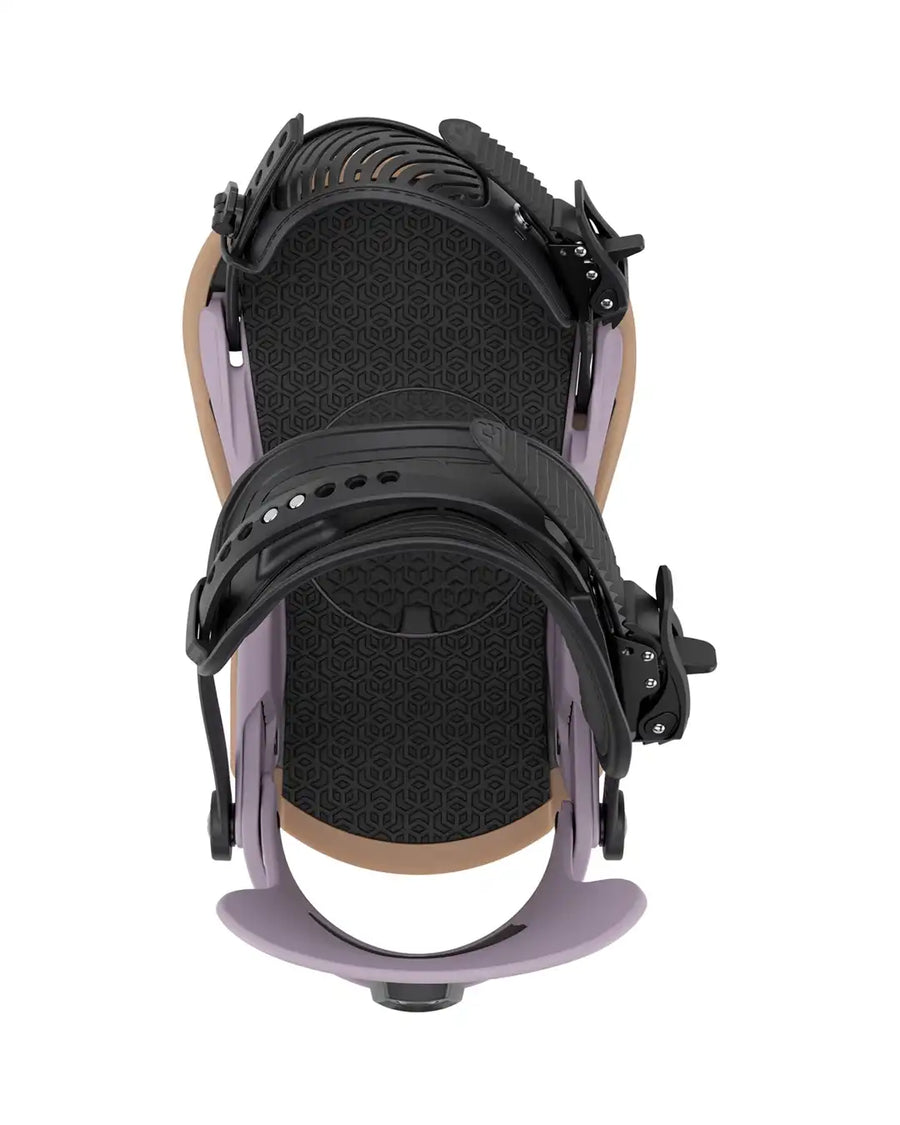 Fixation De Snowboard Strata - Grey Violet 2026