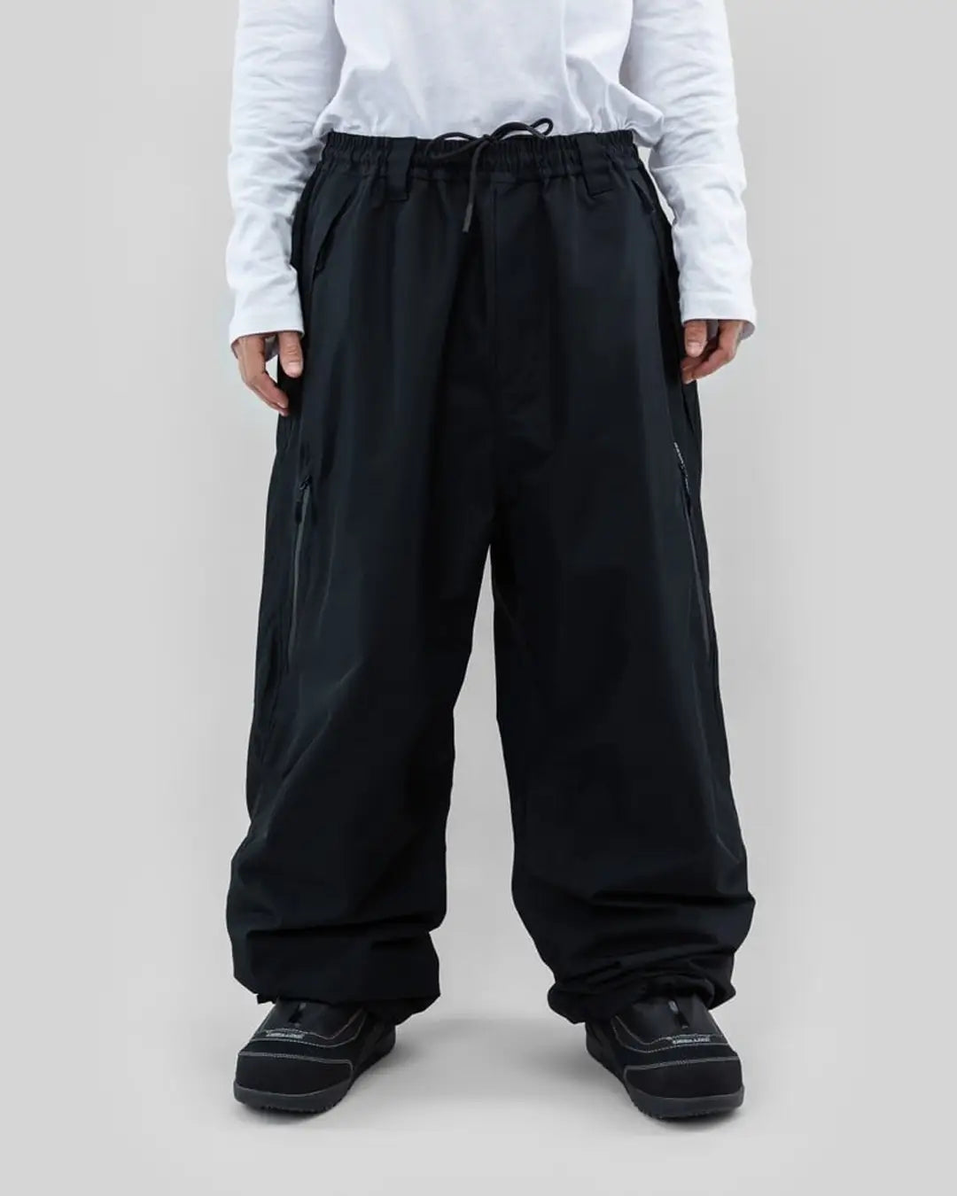 Park Zip Snow Pants - Black