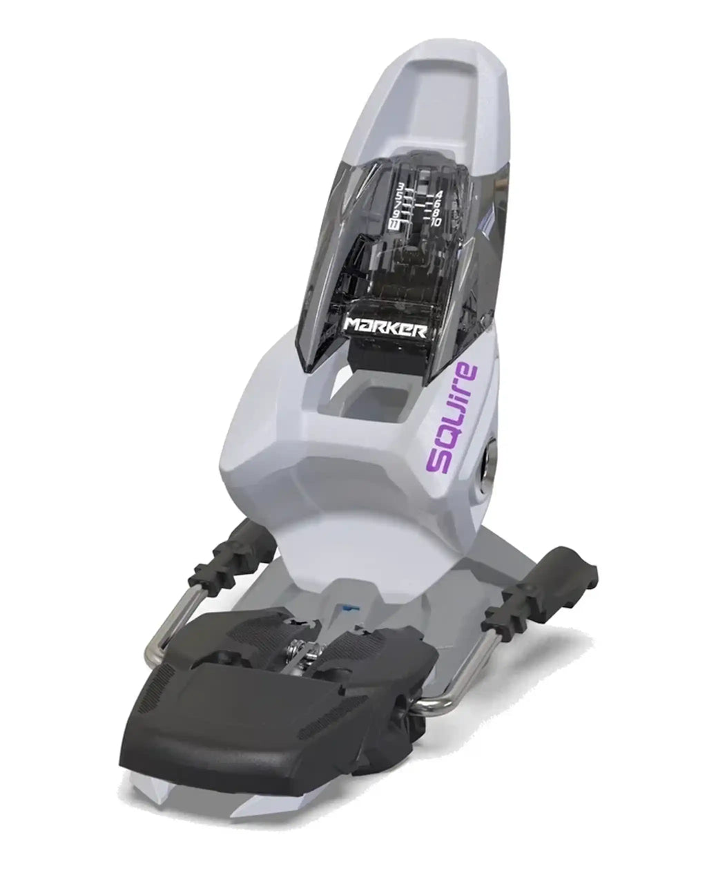 MARKER Squire 11 Ski Bindings - Grey/Purple 2027 – view 4
