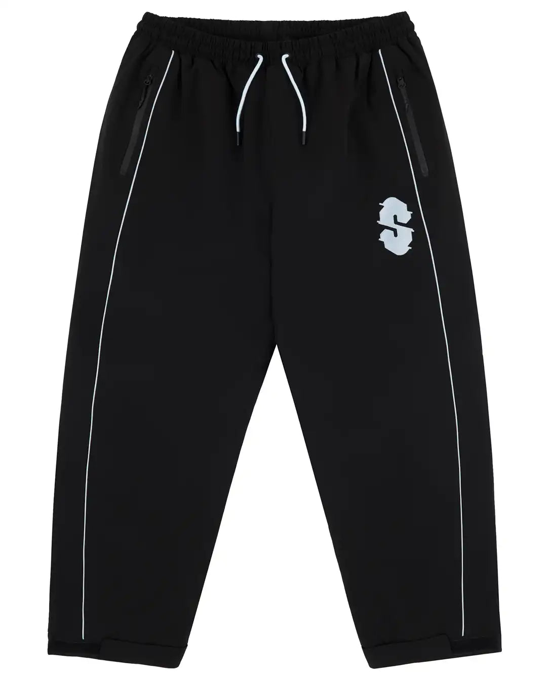 Insulated Track Snow Pants - Black