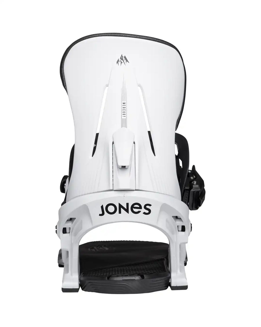 Mercury Snowboard Bindings - Cloud White 2026