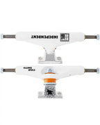Stage11 Pro Evan Smith Skateboard Trucks - White/Silver