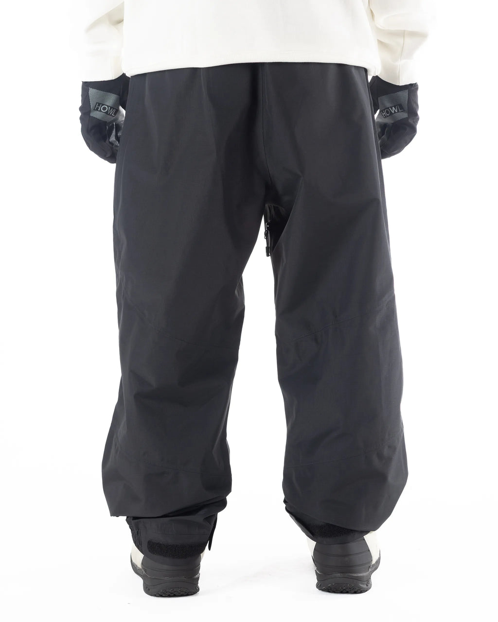 HOWL Shell Snow Pants - Black – view 4
