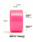 Roues De Longboard Bees Knees - Pink par ORANGATANG – vue 4