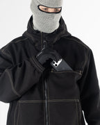 HOWL Workwear Public Winter Jacket - Black – view 5