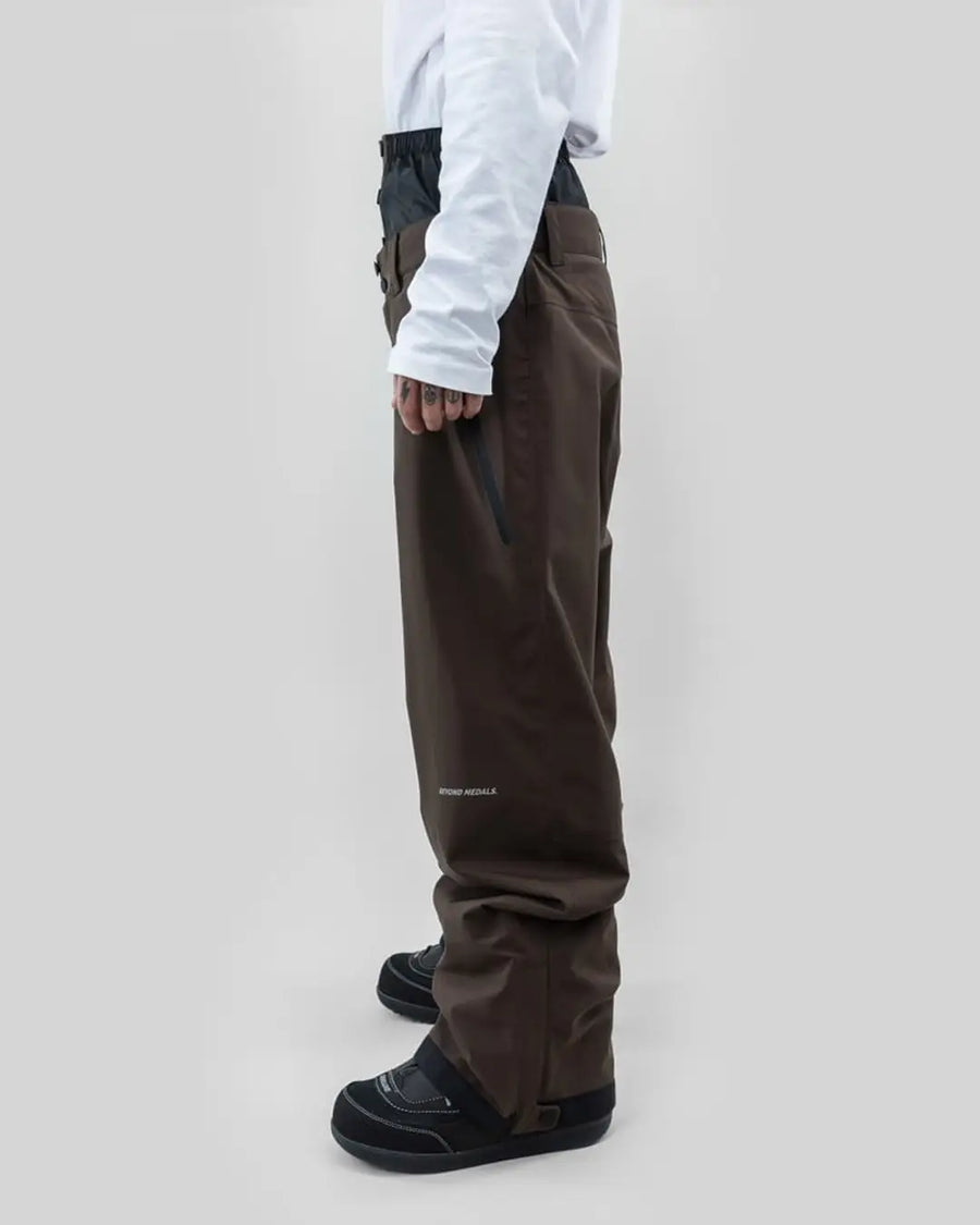 Ommi 3L Snow Pants - Brown