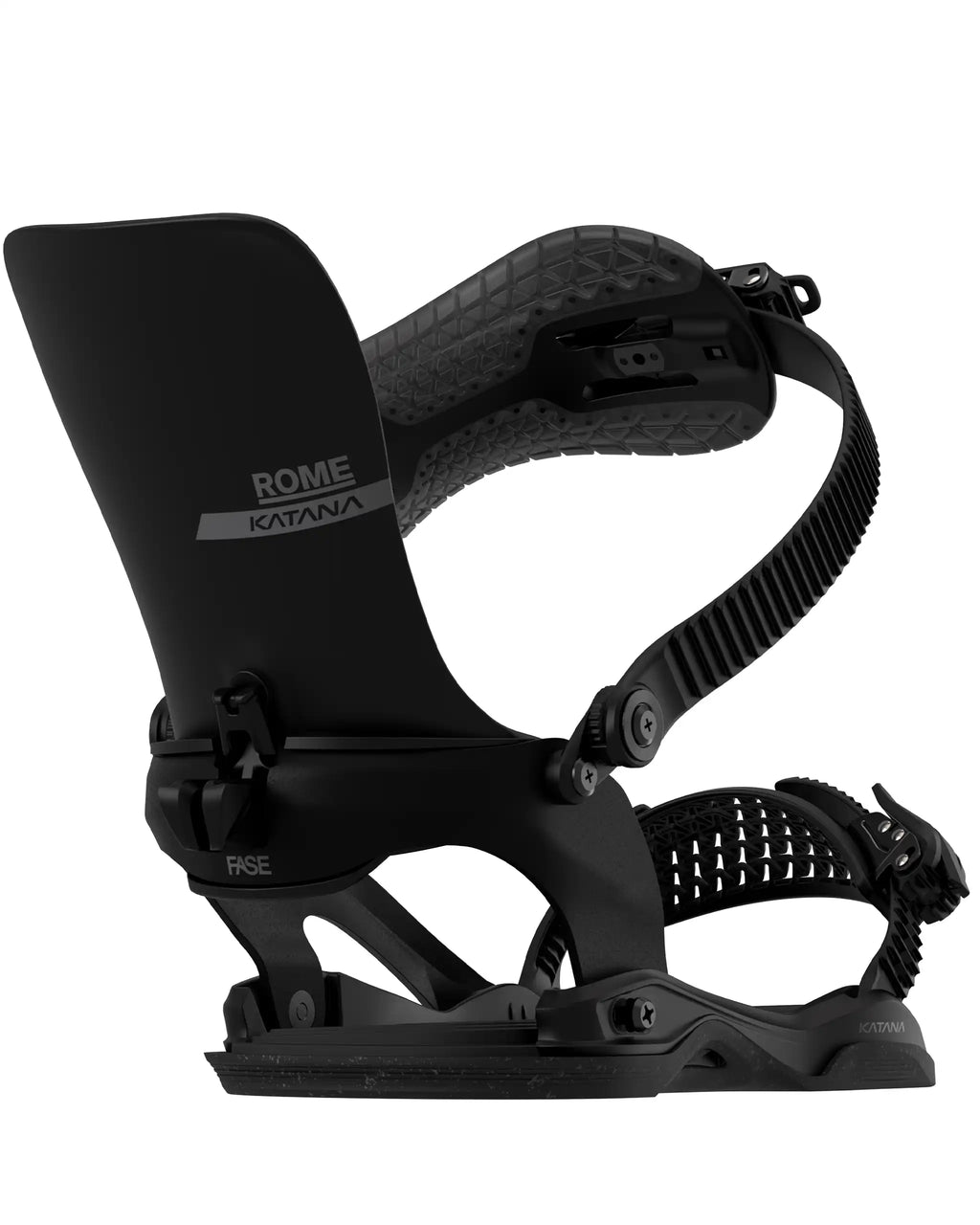 ROME Katana Aw Fase Snowboard Bindings - Black 2027 – view 4