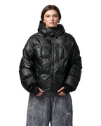 SOUVENIR Mountain Puffy Winter Jacket - Black – view 5