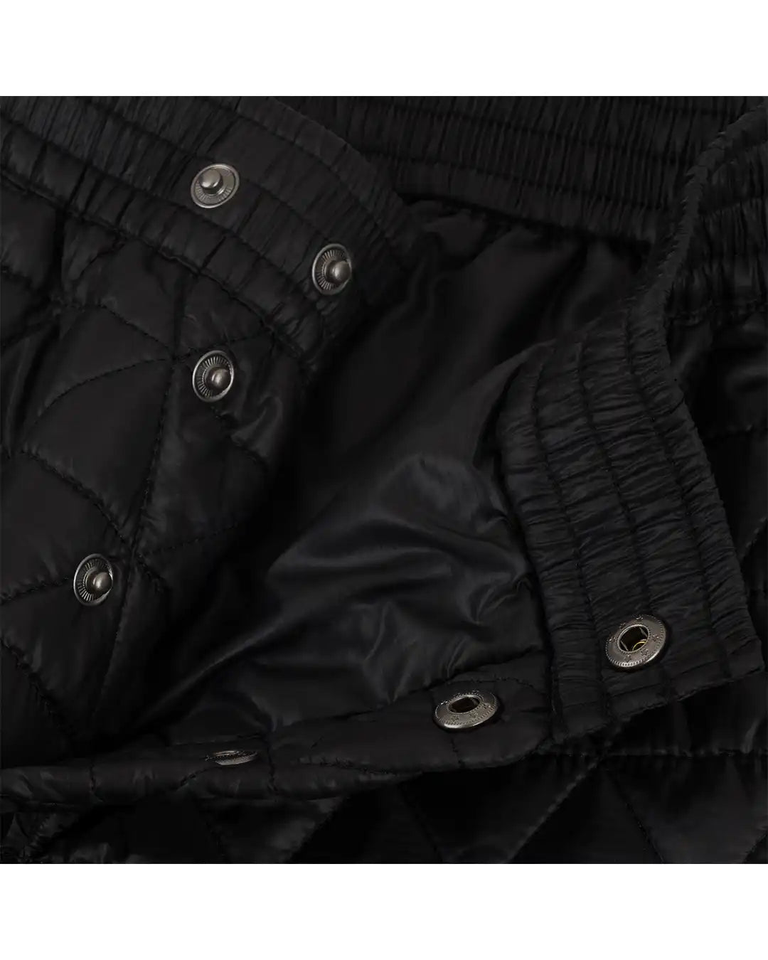 Convertible Micro Puffer Base Layer Pants - Black