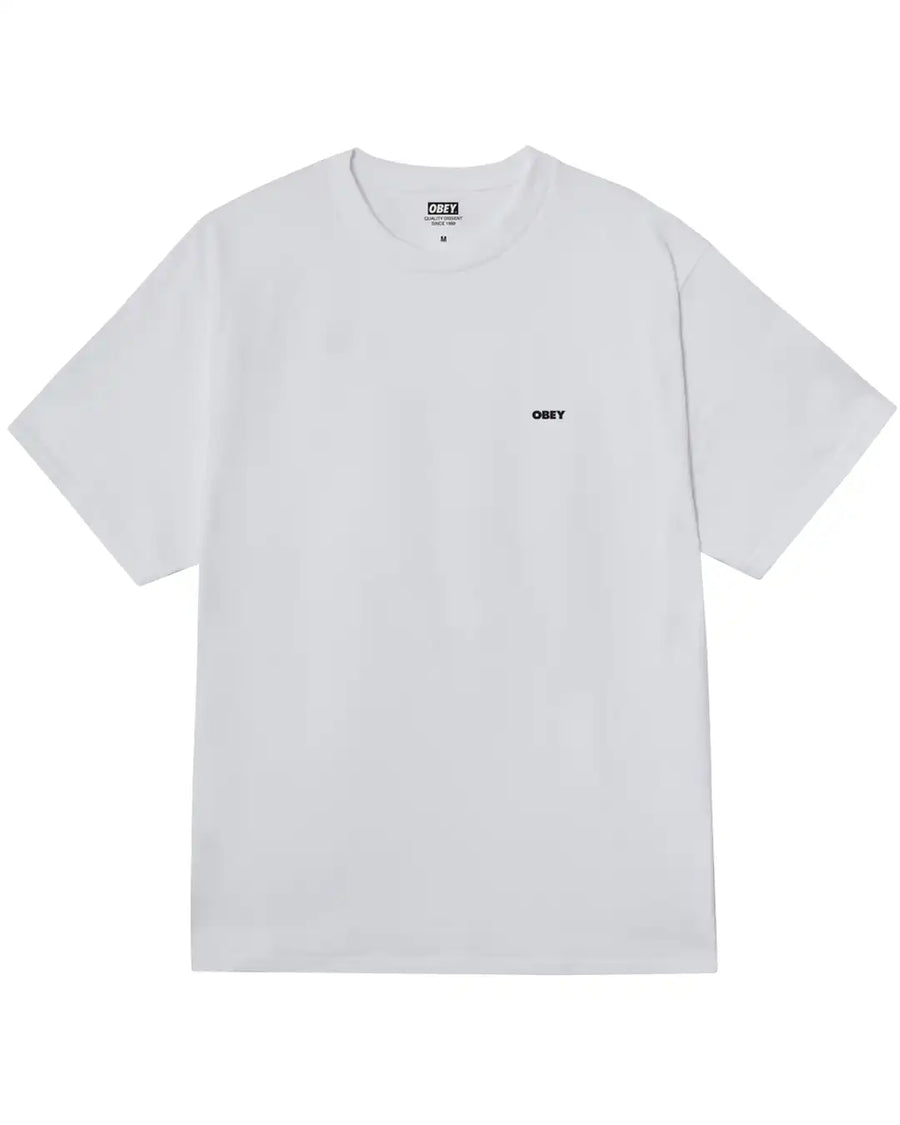 T-Shirt Quarter Icon - White