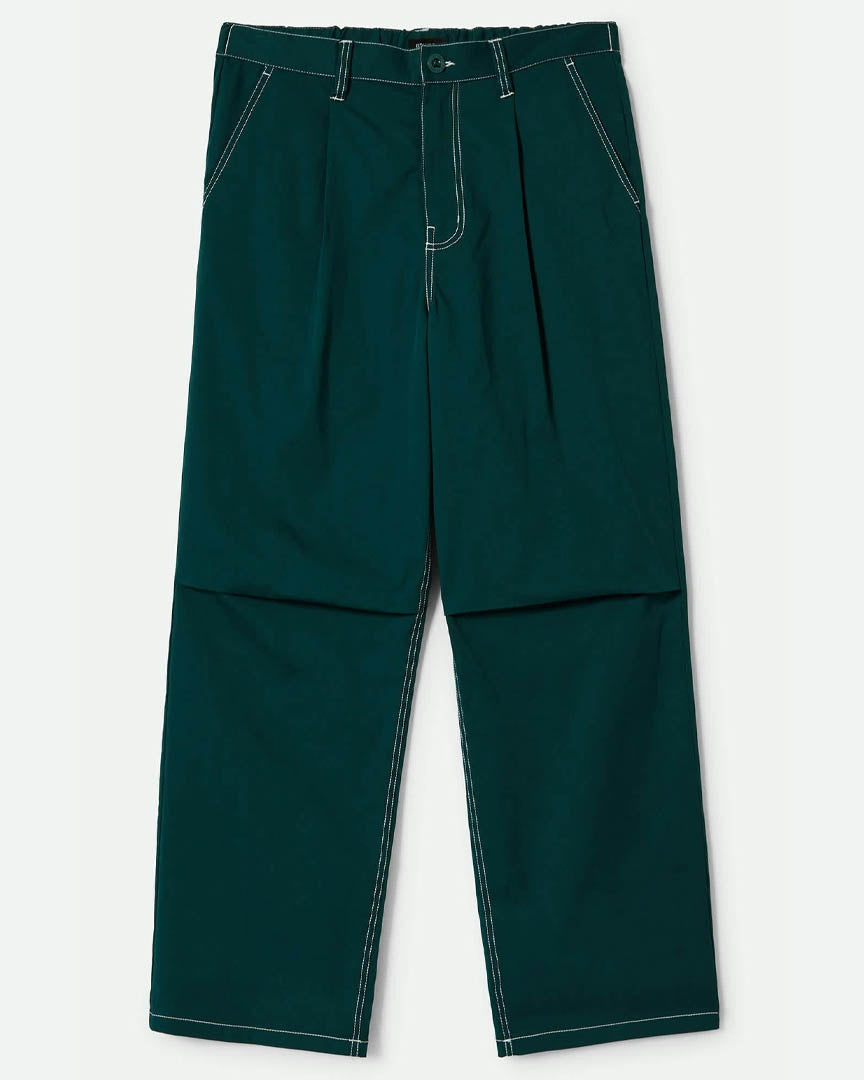 Baggy Skate Pants - Deep Emerald