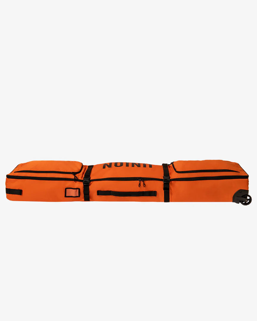 Sac à snowboard Wheeled Travel - Orange par UNION – vue 3