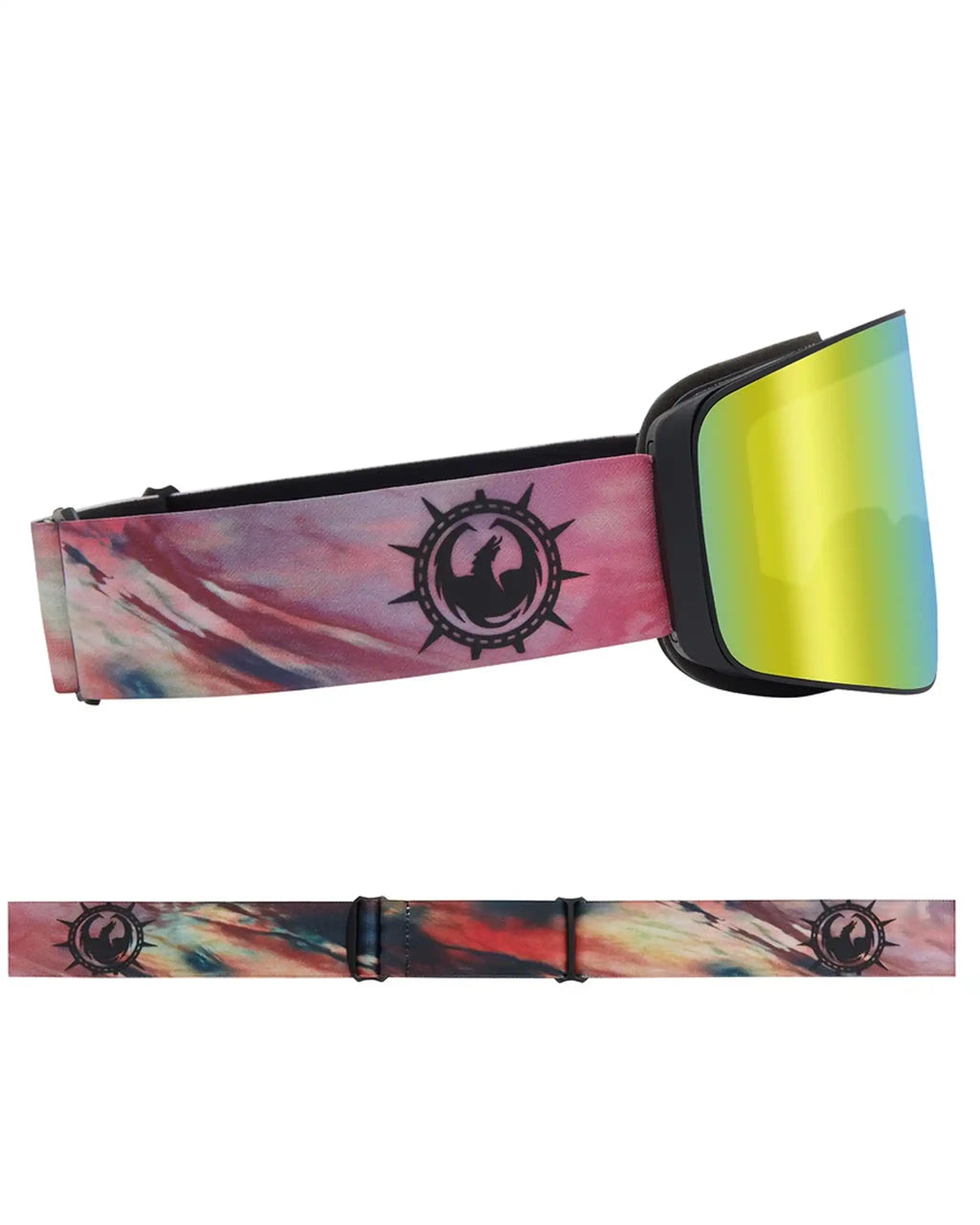 Goggles Slain Mag Cyl - Burnout/Gold par DRAGON – vue 4