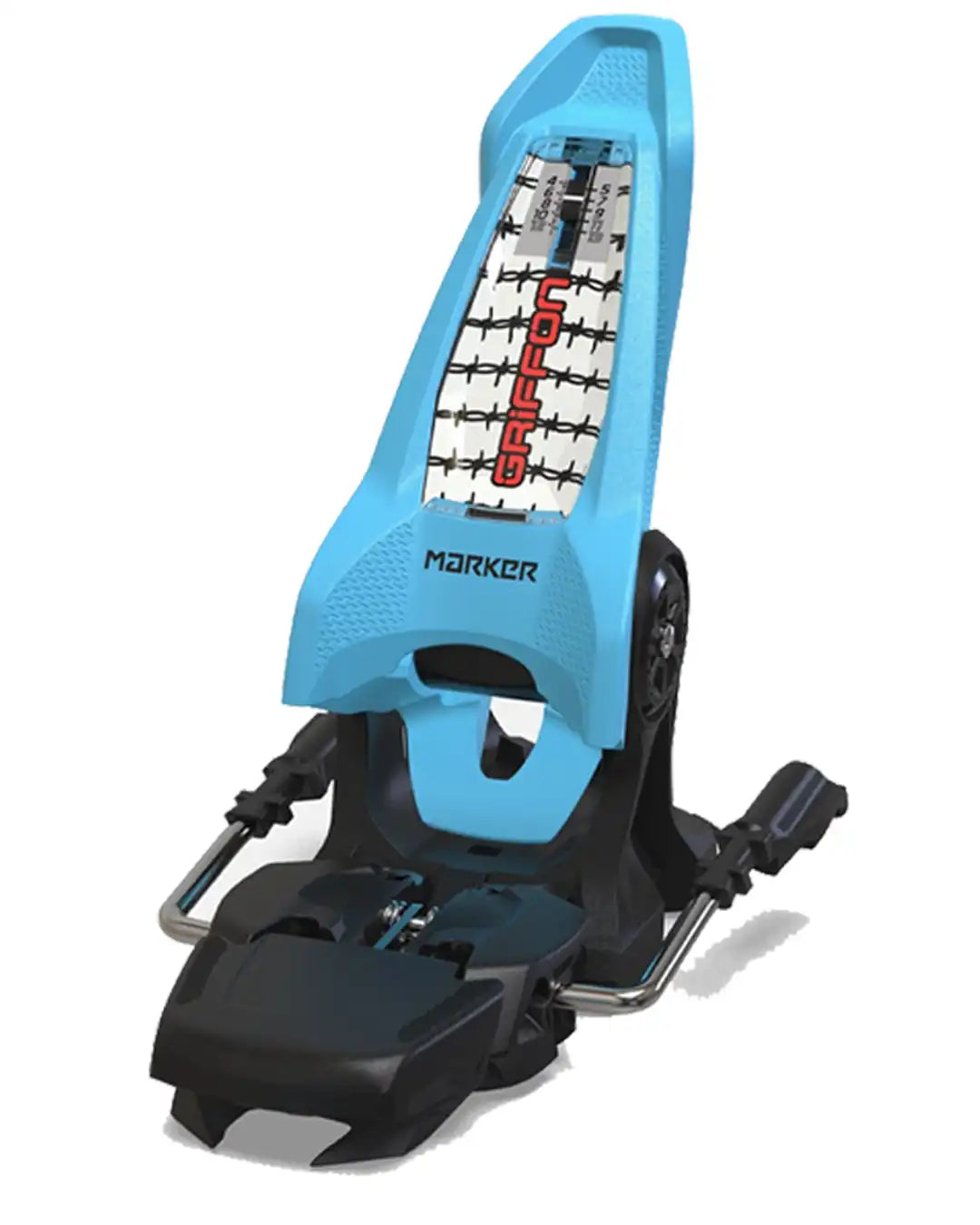 Fixation De Ski Griffon 13 - Black/Light Blue 2026