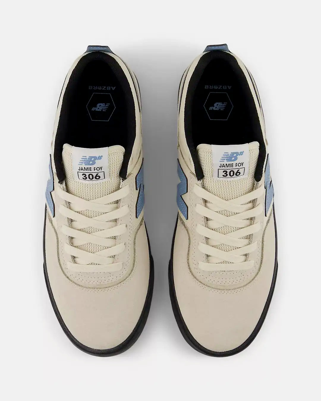 Numeric 306 Jamie Foy Shoes - Sea Salt/Light blue