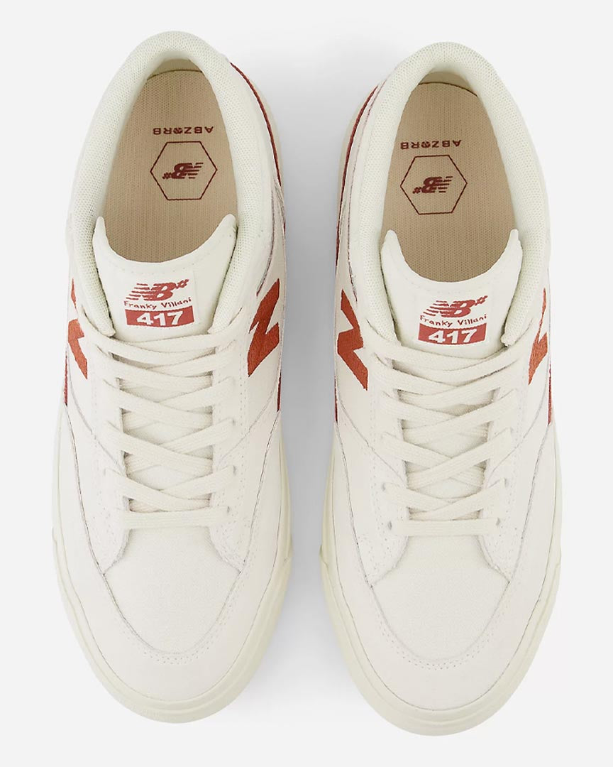 Numeric 417 Franky Villani Shoes - White/Red